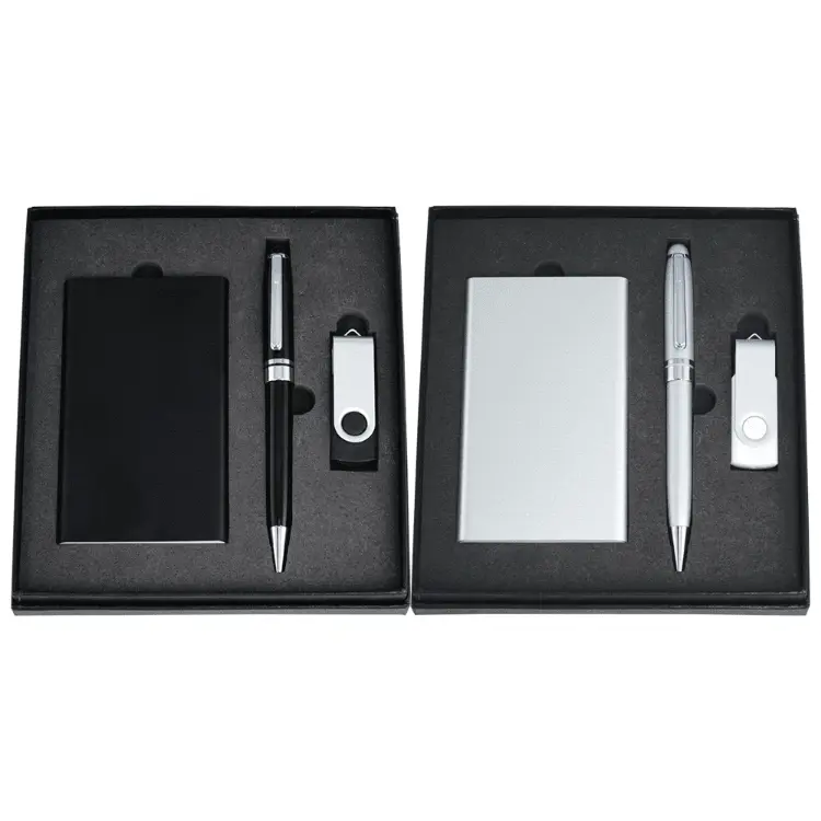 Picture of Powerbank, USB (4GB) & Pen Giftset