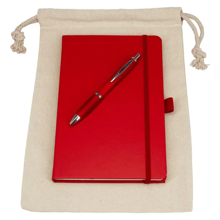 Picture of Gift Set - Drawstring Bag + JournalBook + Pen