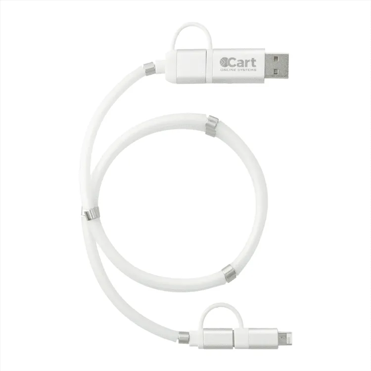 Picture of Whirl 5-In-1 Charging Cable w/ Magnetic Wrap