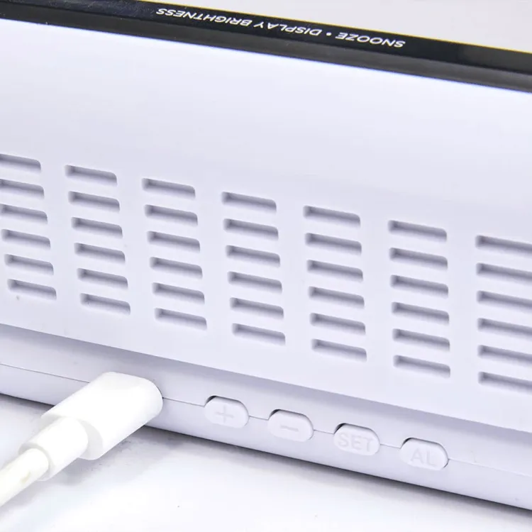 Picture of Digital Power Clock 15W Wireless Charger