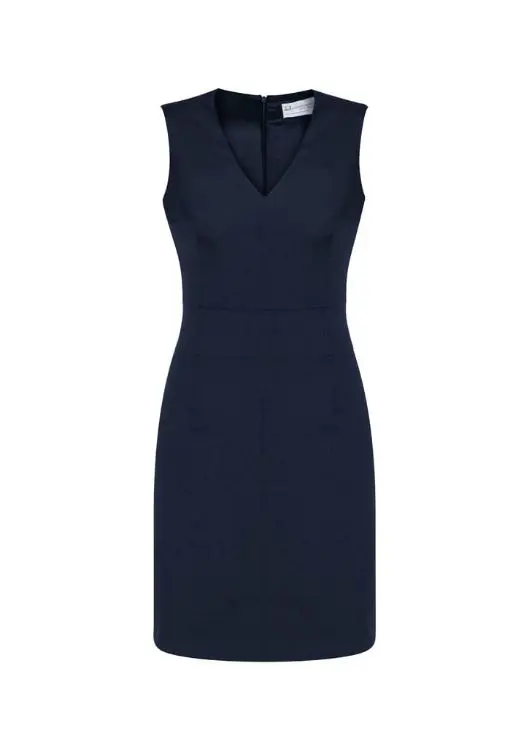Picture of Womens Comfort Wool Stretch Sleeveless V-Neck Dress