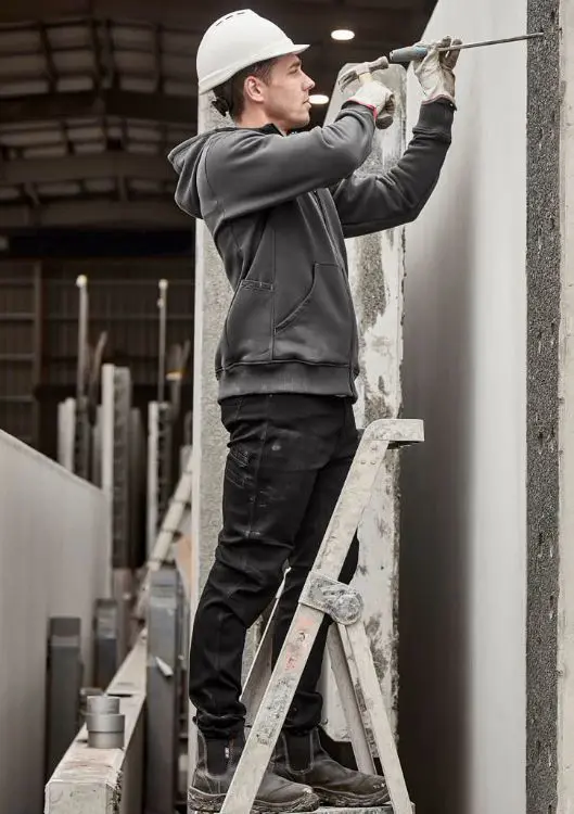 Picture of Unisex Zip Front Multi-Pocket Hoodie