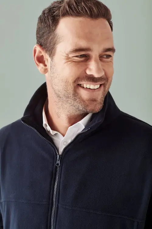 Picture of Mens Plain Micro Fleece Jacket