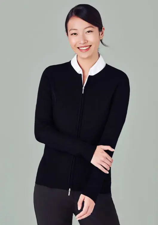 Picture of Womens 2-Way Zip Cardigan