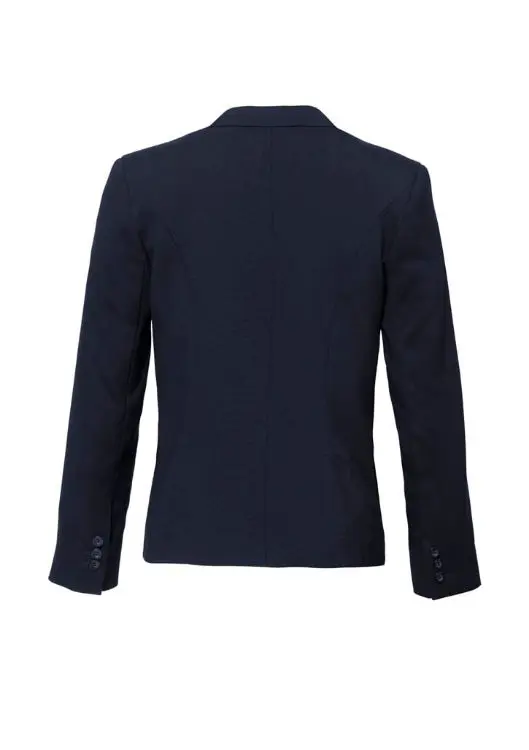 Picture of Womens Comfort Wool Stretch Short Jacket with Reverse Lapel