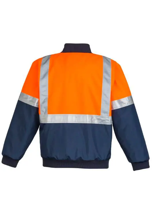 Picture of Mens Hi Vis Quilted Flying Jacket