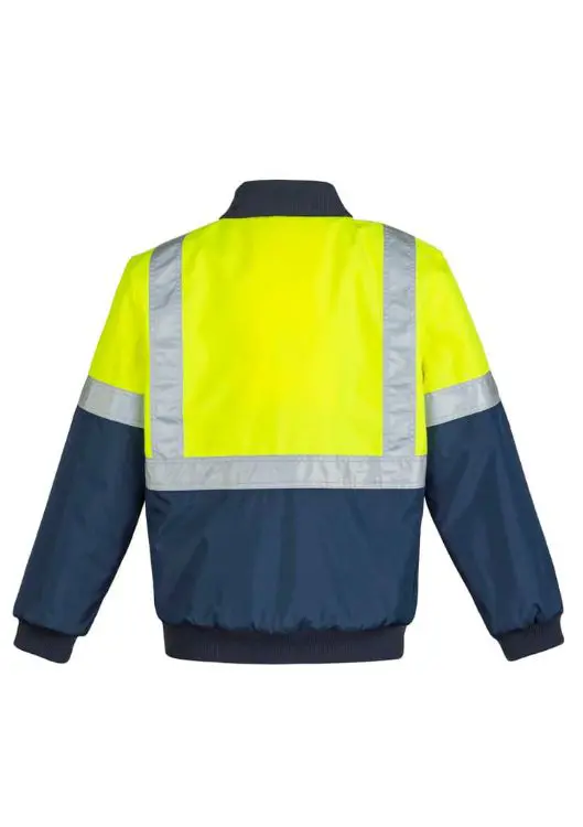 Picture of Mens Hi Vis Quilted Flying Jacket