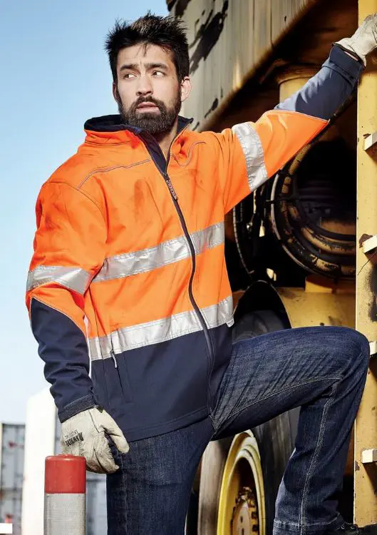 Picture of Unisex Hi Vis Softshell Jacket