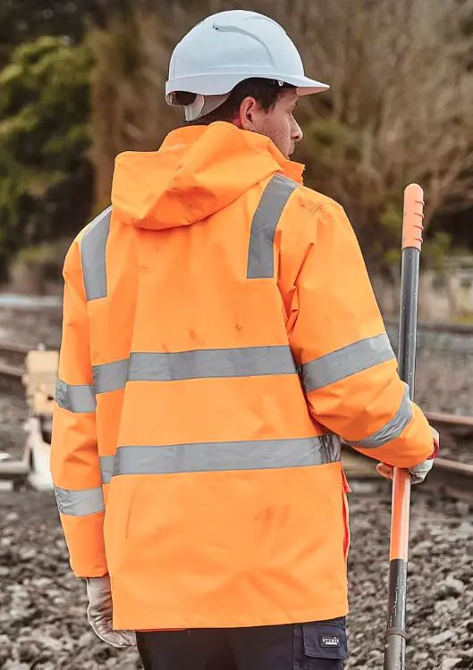 Picture of Unisex Hi Vis VIC Rail 4 In 1 Waterproof Jacket