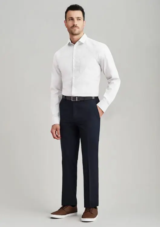 Picture of Mens Comfort Wool Stretch Slimline Pant