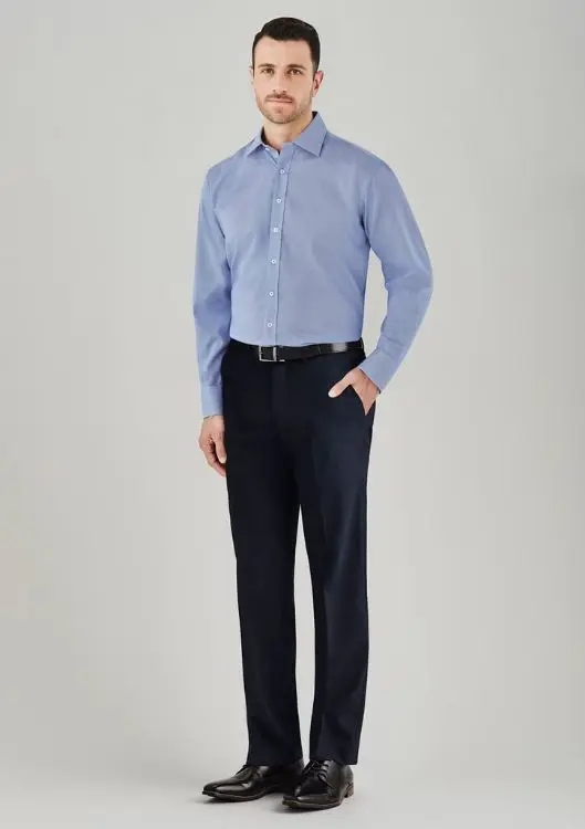 Picture of Mens Comfort Wool Stretch Adjustable Waist Pant