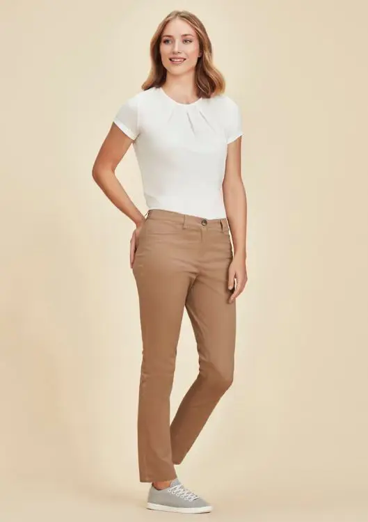 Picture of Womens Slim Leg Stretch Chino Pant