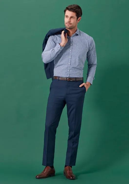 Picture of Mens Renew Slim Fit Flat Front Pant