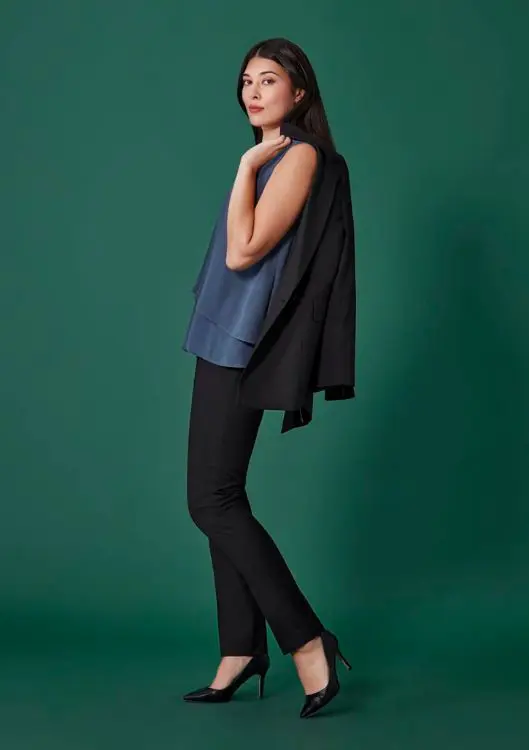 Picture of Womens Renew Mid-Waist Slim Leg Pant