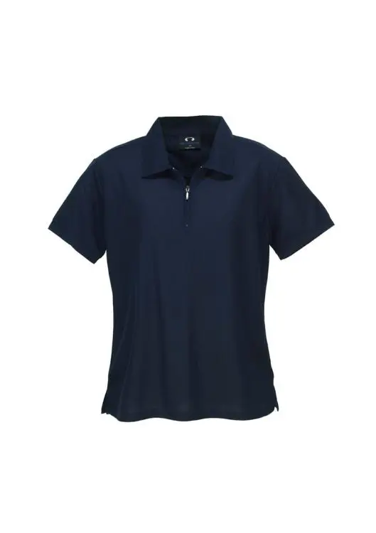 Picture of Womens Micro Waffle Short Sleeve Polo