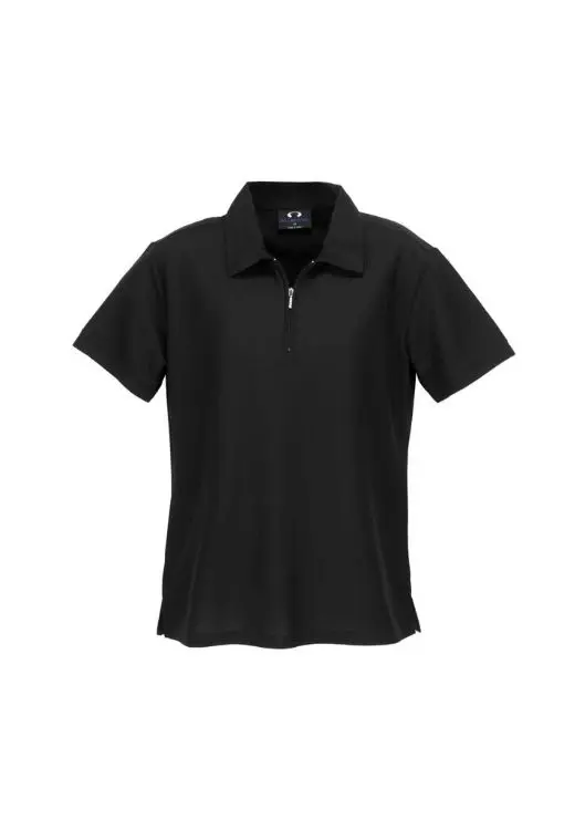 Picture of Womens Micro Waffle Short Sleeve Polo