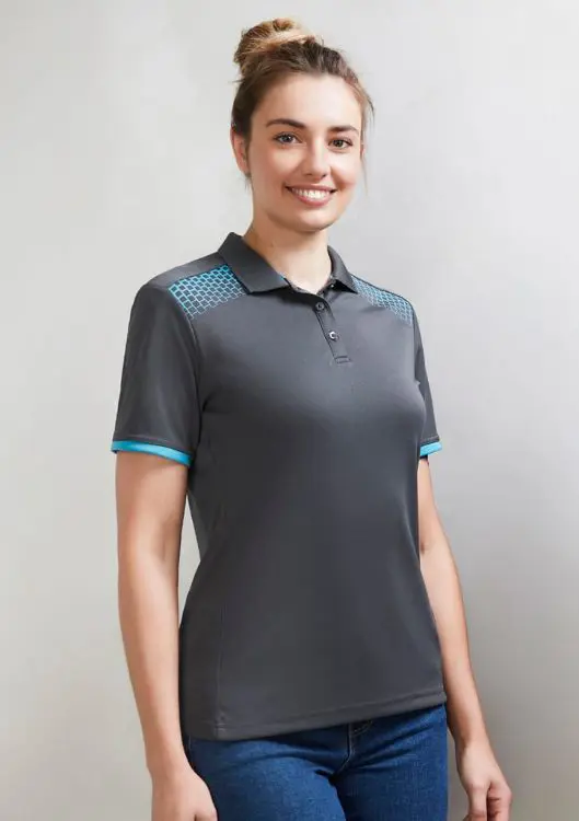 Picture of Womens Galaxy Short Sleeve Polo