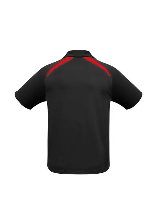 Picture of Mens Splice Short Sleeve Polo