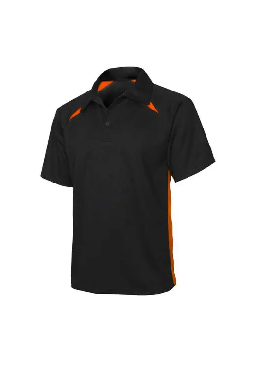 Picture of Mens Splice Short Sleeve Polo