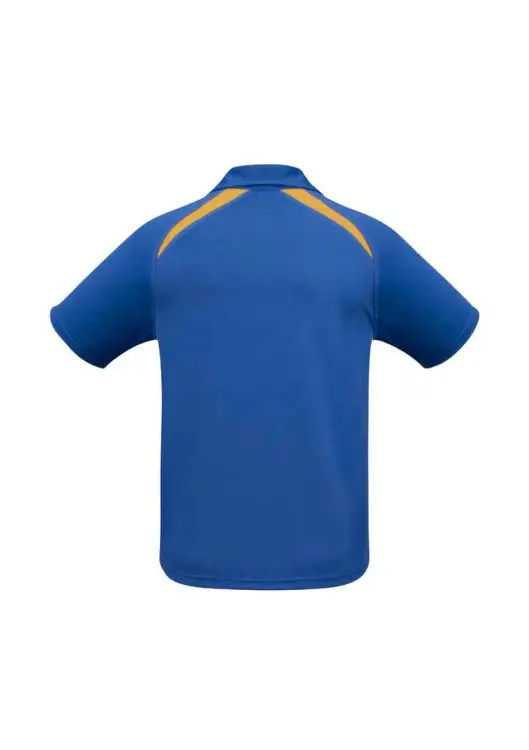 Picture of Mens Splice Short Sleeve Polo