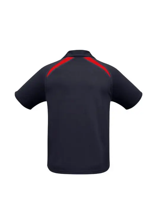 Picture of Mens Splice Short Sleeve Polo