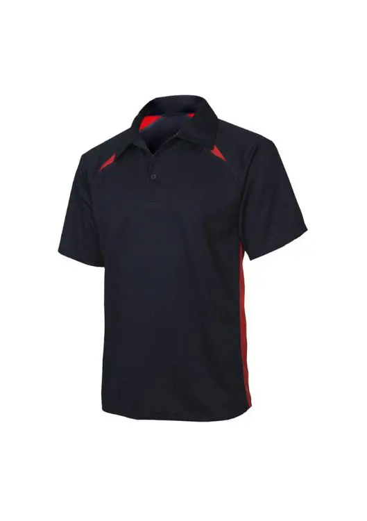 Picture of Kids Splice Short Sleeve Polo