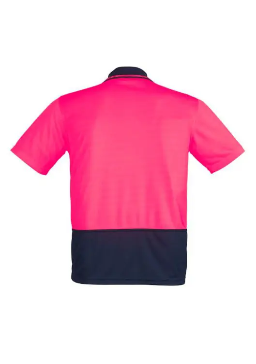 Picture of Unisex Hi Vis Basic Short Sleeve Polo