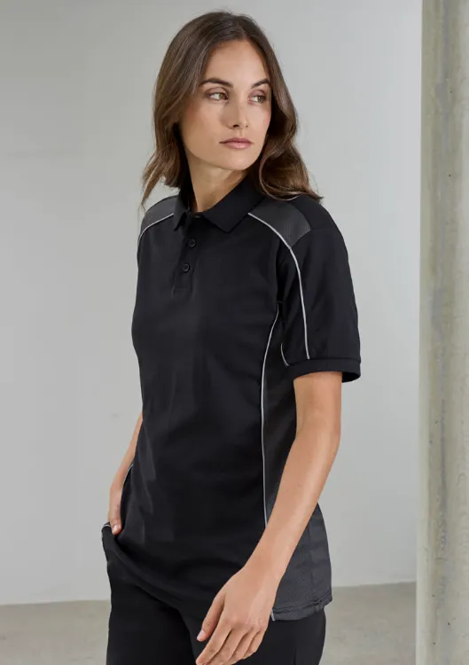 Picture of Unisex Grid Short Sleeve Polo
