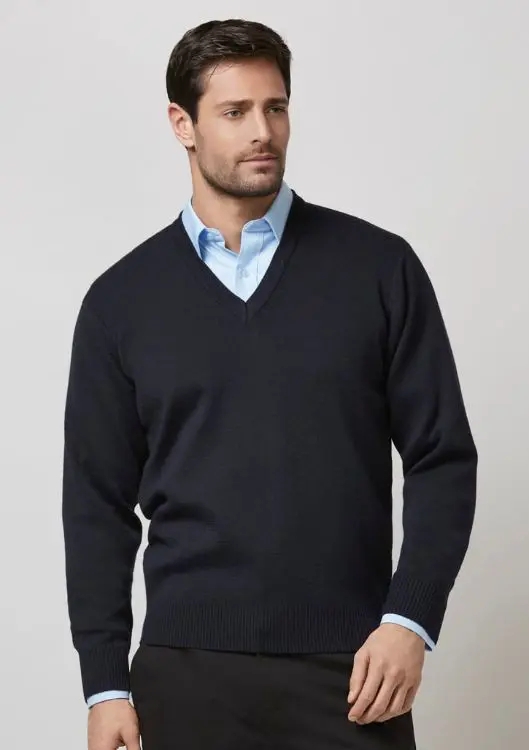 Picture of Mens Woolmix Knit Pullover