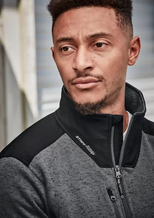 Picture of Unisex Streetworx Reinforced Knit 1/2 Zip Pullover