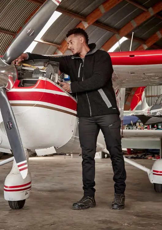 Picture of Unisex Streetworx Full Zip Sherpa Fleece