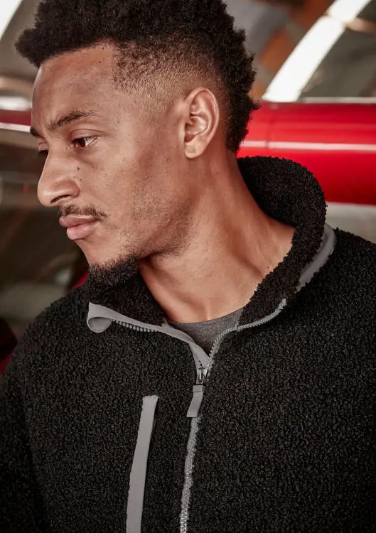 Picture of Unisex Streetworx Full Zip Sherpa Fleece