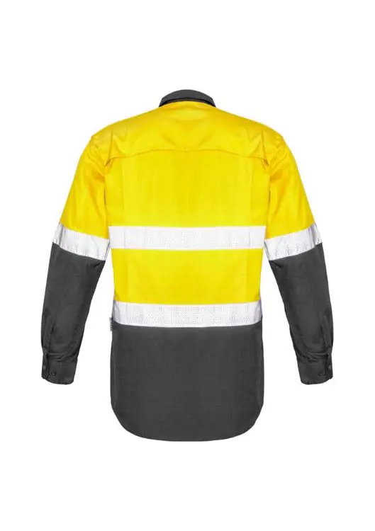 Picture of Mens Rugged Cooling Hi Vis Taped Long Sleeve Shirt