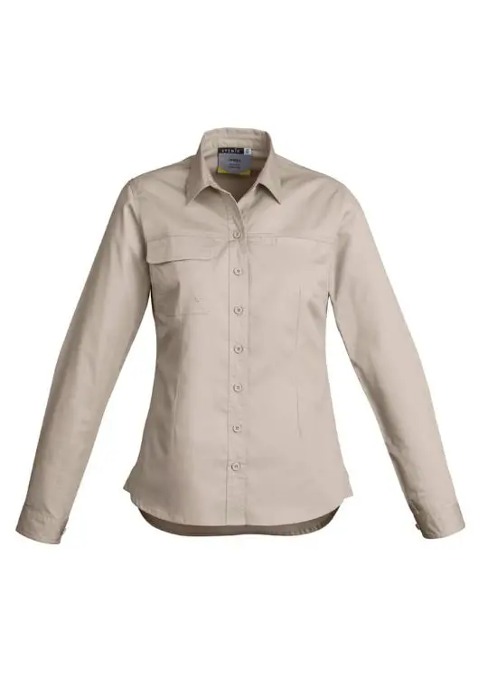 Picture of Womens Lightweight Tradie Long Sleeve Shirt