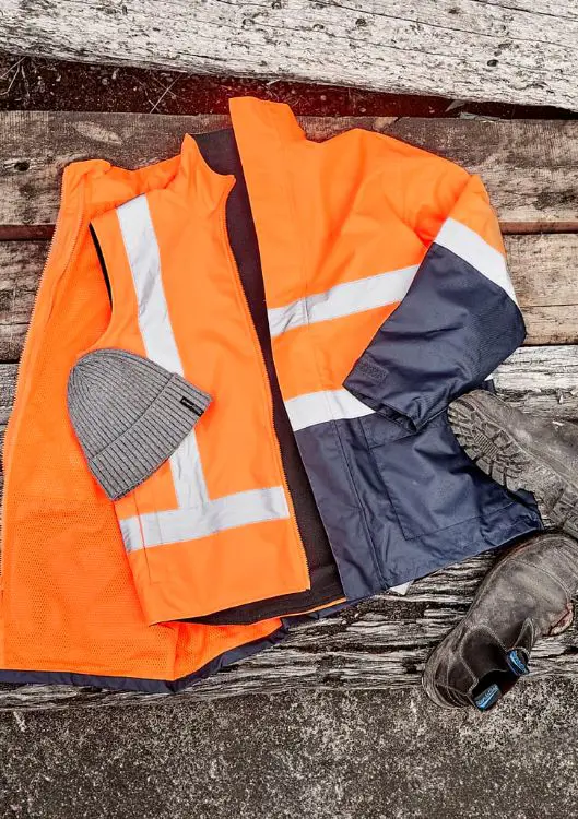 Picture of Unisex Hi Vis Waterproof Reversible Vest
