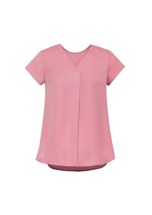 Picture of Womens Kayla V-Neck Pleat Blouse