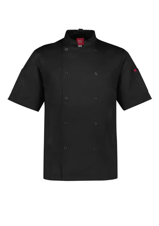 Picture of Mens Zest Short Sleeve Chef Jacket
