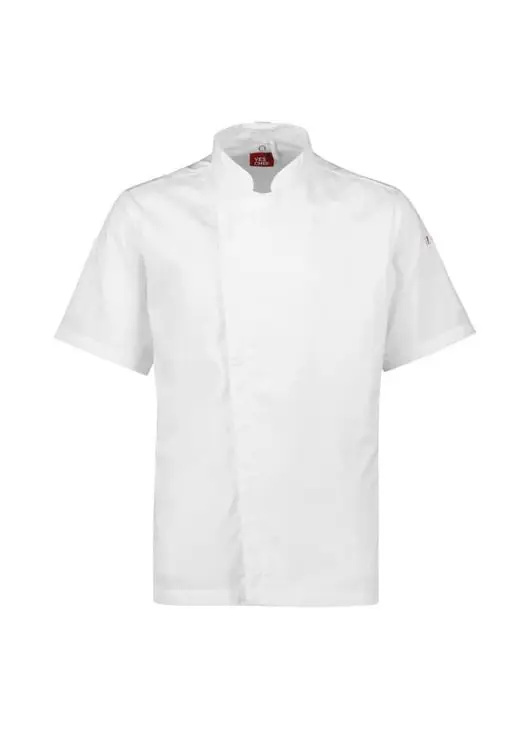 Picture of Mens Alfresco Short Sleeve Chef Jacket