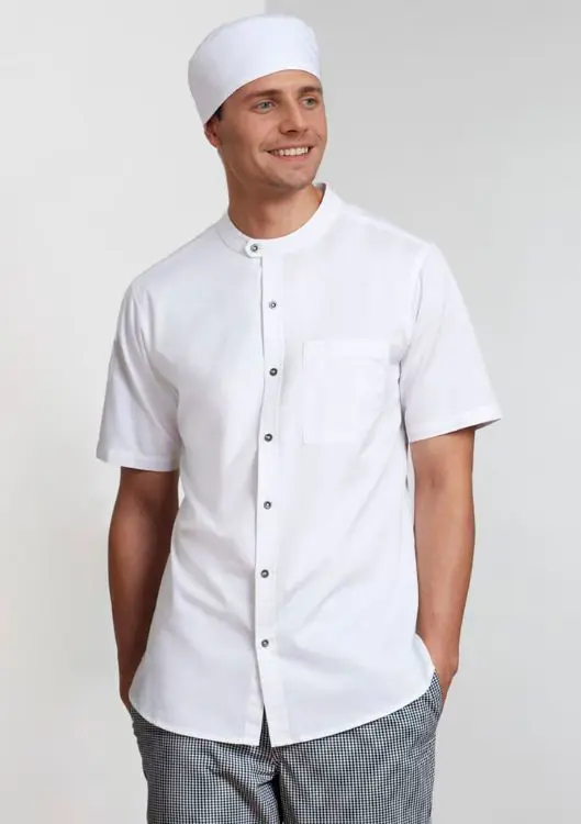 Picture of Mens Salsa Short Sleeve Chef Shirt