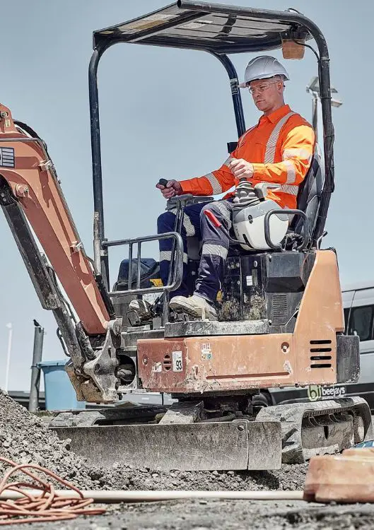 Picture of Mens Hi Vis X Back Shirt - Segmented Tape