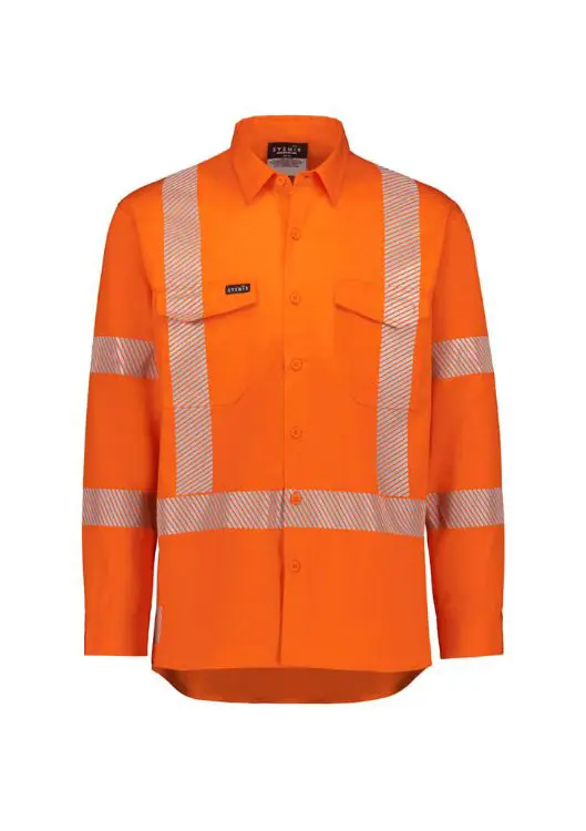 Picture of Mens Hi Vis X Back Shirt - Segmented Tape