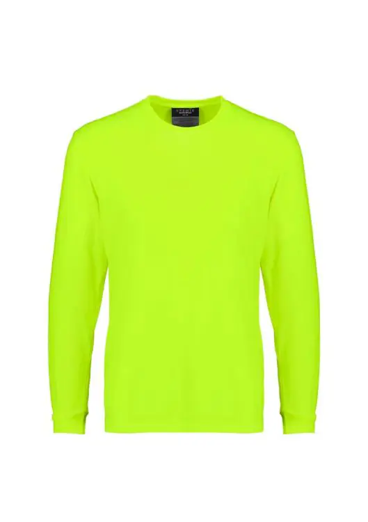 Picture of Mens Hi Vis Long Sleeve Tee