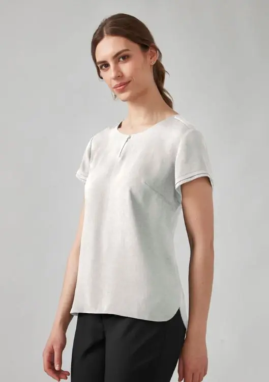 Picture of Womens Evelyn Short Sleeve Blouse
