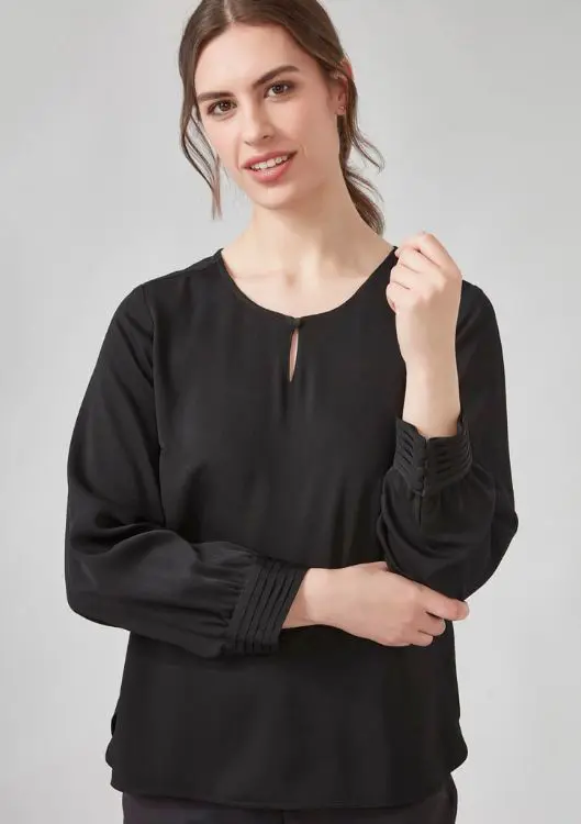 Picture of Womens Evelyn Long Sleeve Blouse