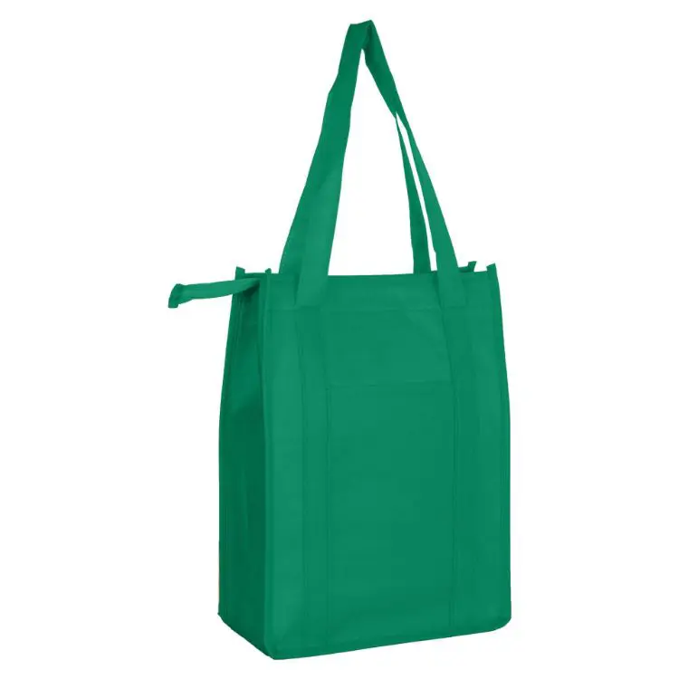 Picture of Non Woven Cooler Bag with Top Zip Closure