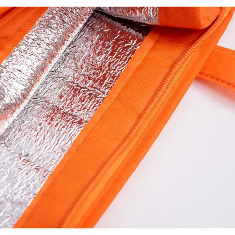 Picture of Non Woven Cooler Bag with Top Zip Closure