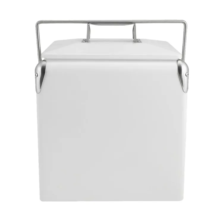 Picture of Retro Metal Ice Cooler Box 13L