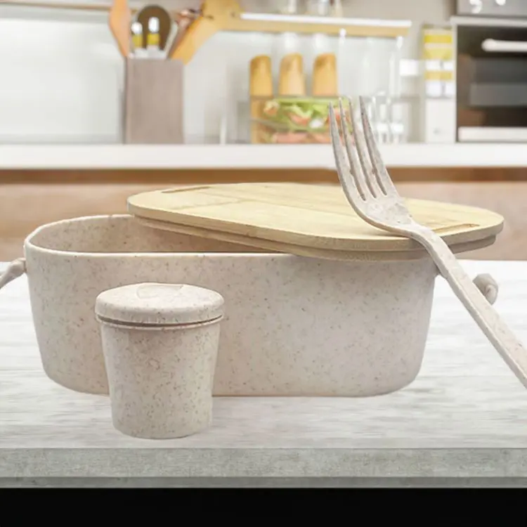 Picture of Handy Man Bamboo Lunch Box