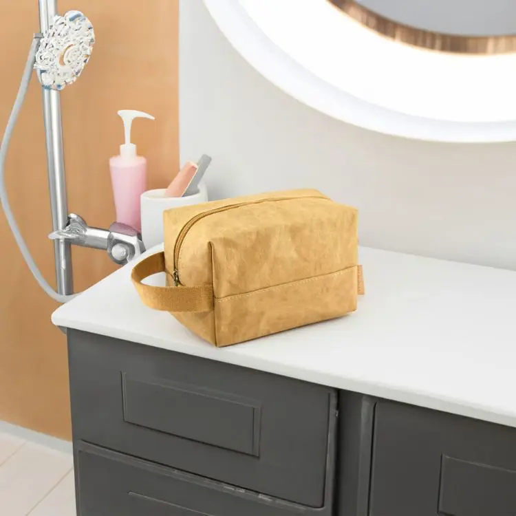 Picture of Munro Kraft Paper Cosmetic Bag
