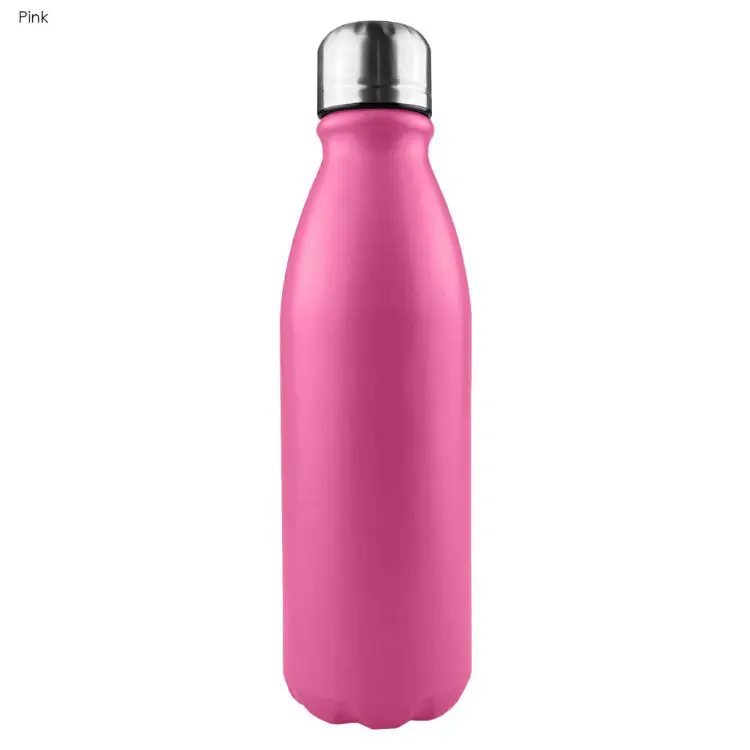 Picture of Komo Shiny Aluminium Drink Bottle Single Wall